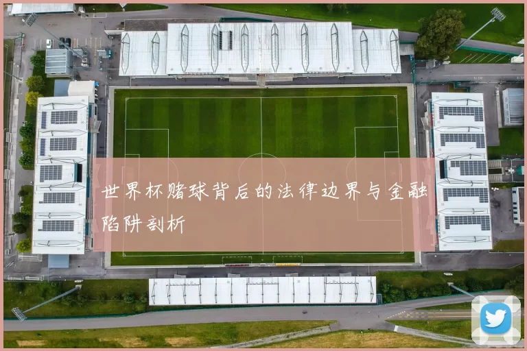 世界杯赌球背后的法律边界与金融陷阱剖析